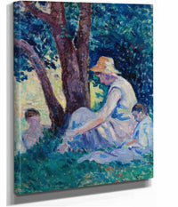 Bessy Un Apres Midi A La Campagne by Maximilien Luce