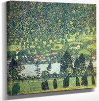 18" x 24" / Canvas Wrap Forest In A Slope Mountain At Unterach On The Attersee, 1917 By Gustav Klimt Fine Art Print