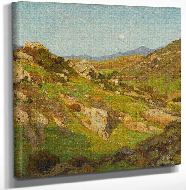 18" x 24" / Canvas Wrap There Is No Solitude In Nature By William Wendt Fine Art Print