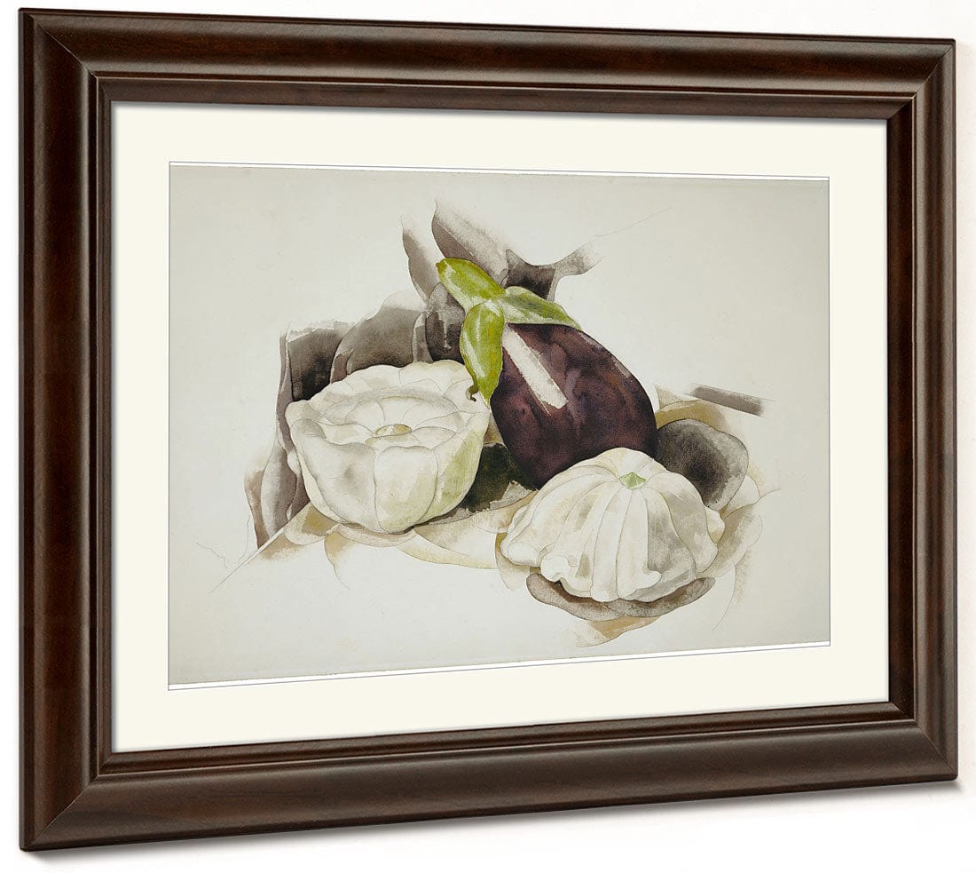 Still Life With Eggplant And Summer Squash By Charles Demuth Fine Art Print 2