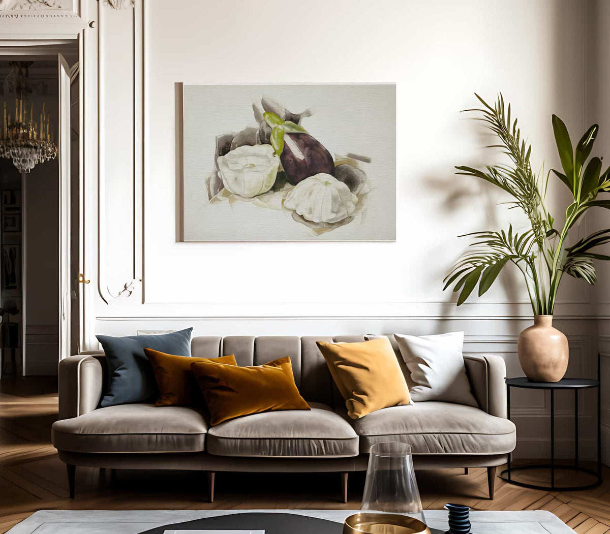 Still Life With Eggplant And Summer Squash By Charles Demuth Fine Art Print 2