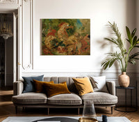 Study For The Lion Hunt By Ferdinand Victor Eugene Delacroix Fine Art Print 2