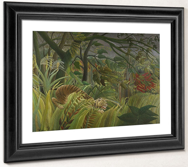 Surprised! By Henri Julien Felix Rousseau Fine Art Print 2