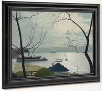 The Hudson From Riverside Drive By George Ault Fine Art Print 2