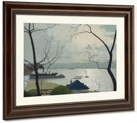 The Hudson From Riverside Drive By George Ault Fine Art Print 2