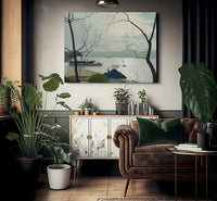 The Hudson From Riverside Drive By George Ault Fine Art Print 2