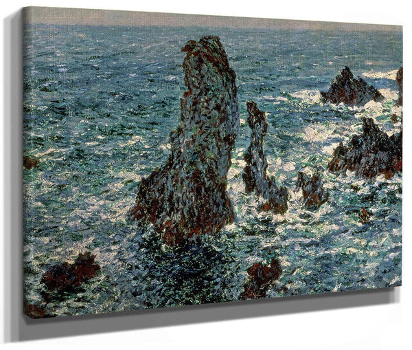 The Rocks At Belle Ile By Claude Monet Fine Art Print 2