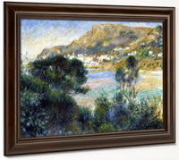 View From Cap Martin Of Monte Carlo By Pierre Auguste Renoir Fine Art Print 2