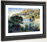 View From Cap Martin Of Monte Carlo By Pierre Auguste Renoir Fine Art Print 2