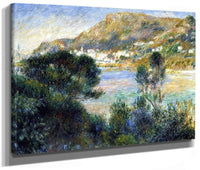 View From Cap Martin Of Monte Carlo By Pierre Auguste Renoir Fine Art Print 2