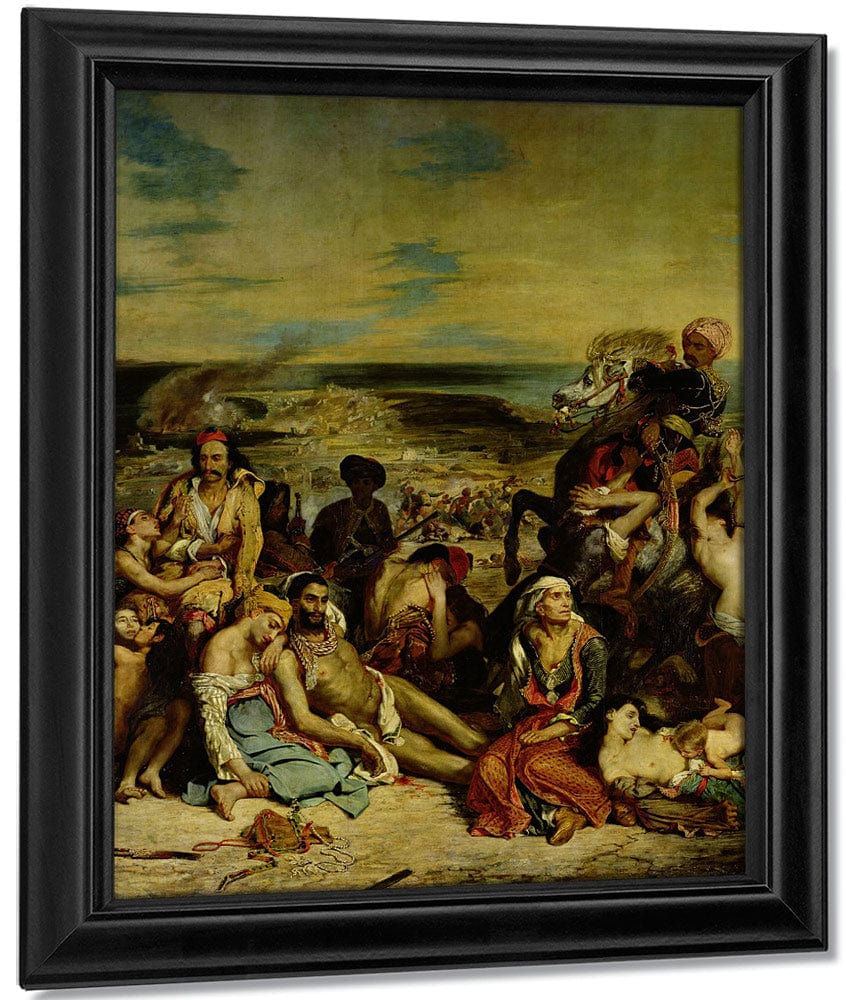 9673Lpr 246Bc3Feb51877B By Ferdinand Victor Eugene Delacroix Fine Art Print