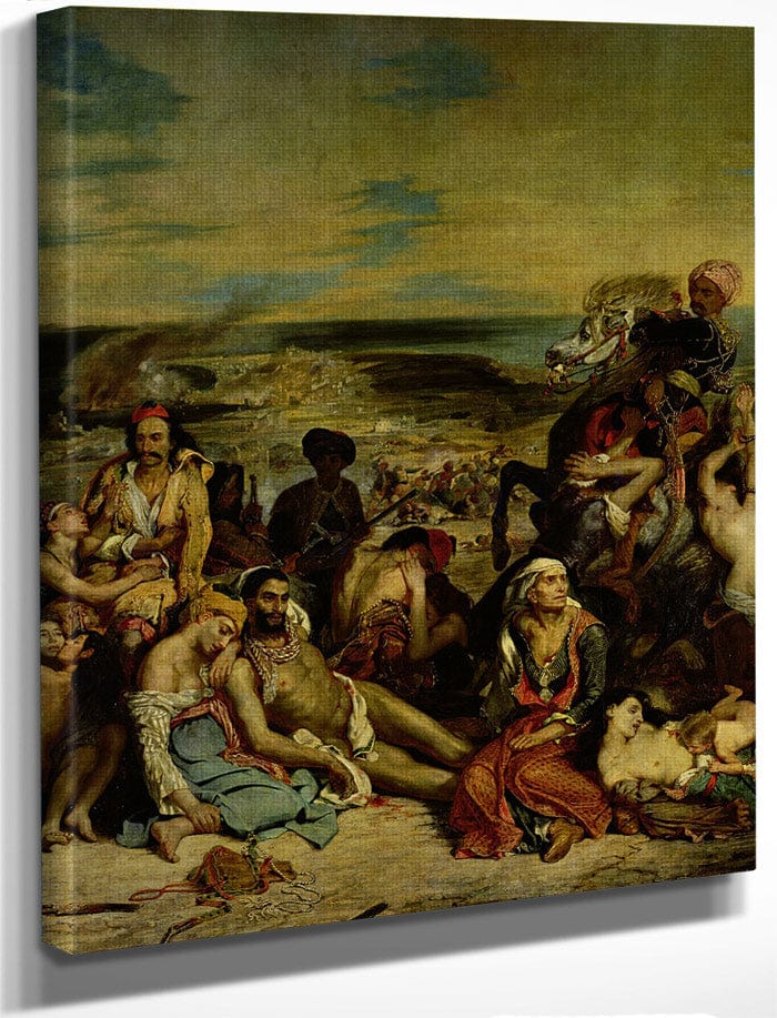 9673Lpr 246Bc3Feb51877B By Ferdinand Victor Eugene Delacroix Fine Art Print