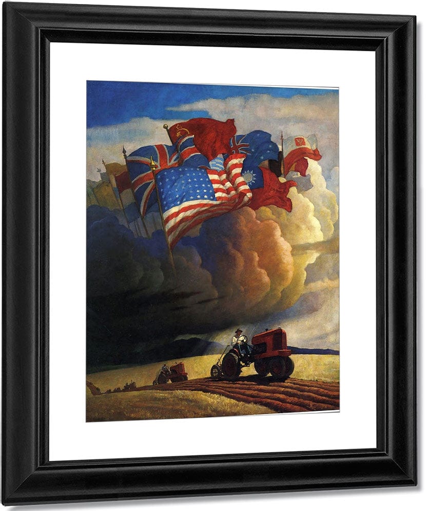 9Adac4Bec76B79Bb8Cf2103Aef48F4B0 By NC Wyeth Fine Art Print