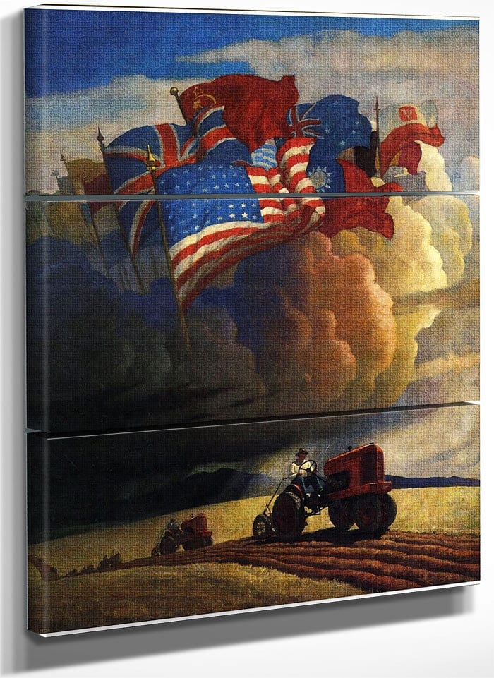 9Adac4Bec76B79Bb8Cf2103Aef48F4B0 By NC Wyeth Fine Art Print