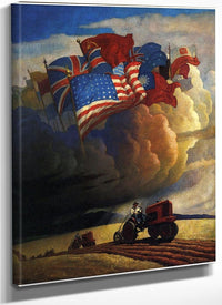 9Adac4Bec76B79Bb8Cf2103Aef48F4B0 By NC Wyeth Fine Art Print