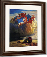 9Adac4Bec76B79Bb8Cf2103Aef48F4B0 By NC Wyeth Fine Art Print