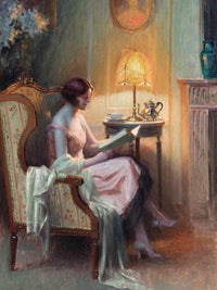 An Engaging Story By Enjolras Delphin Fine Art Print