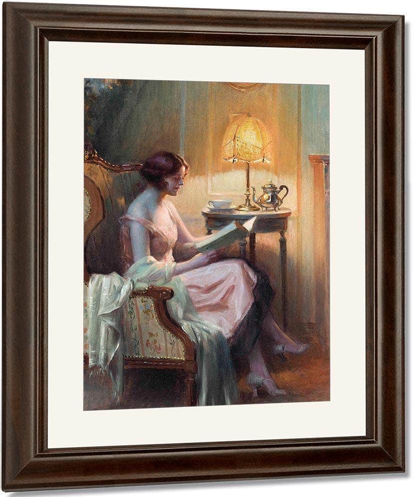 An Engaging Story By Enjolras Delphin Fine Art Print