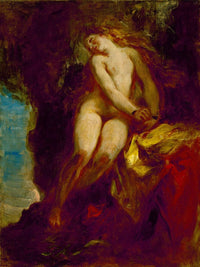 Andromeda By Ferdinand Victor Eugene Delacroix Fine Art Print