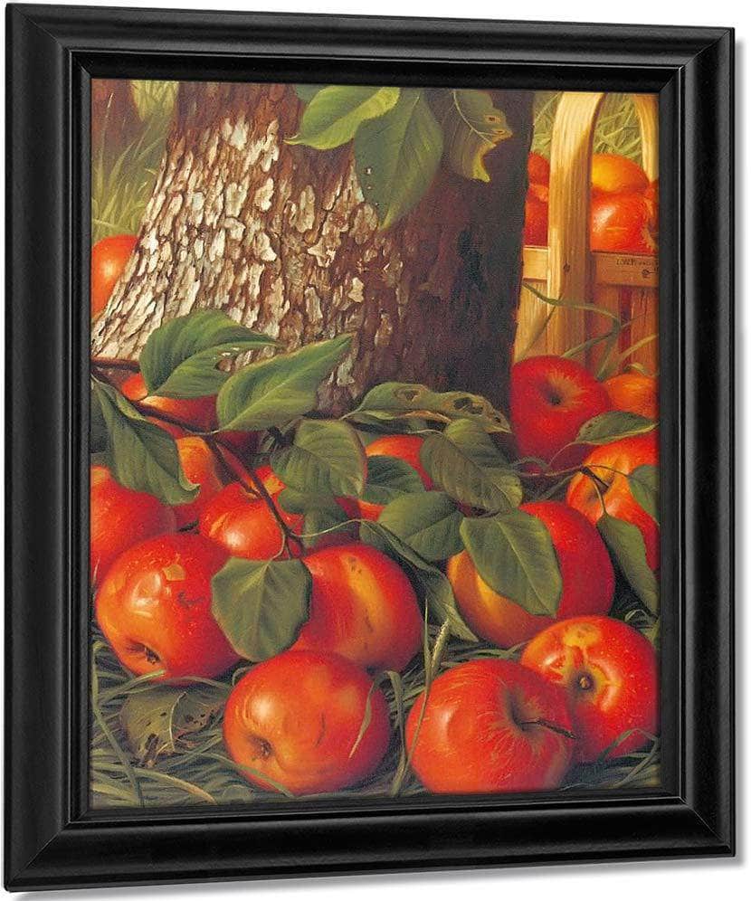 Apples Beneath A Tree By Levi Wells Prentice Fine Art Print