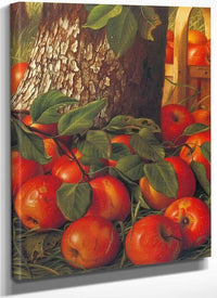 Apples Beneath A Tree By Levi Wells Prentice Fine Art Print