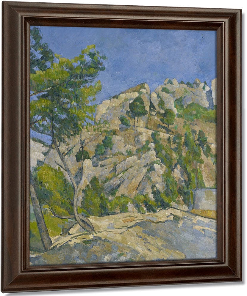 Bottom Of The Ravine (Au Fond Du Ravin) By Paul Cezanne Fine Art Print