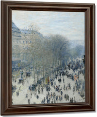 Boulevard Des Capucines By Claude Monet Fine Art Print