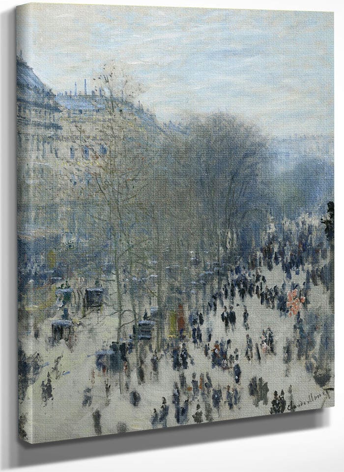Boulevard Des Capucines By Claude Monet Fine Art Print