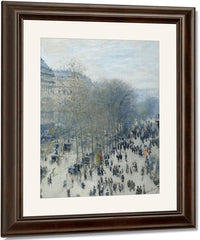 Boulevard Des Capucines By Claude Monet Fine Art Print