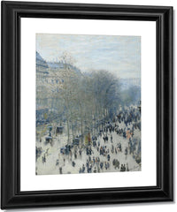 Boulevard Des Capucines By Claude Monet Fine Art Print