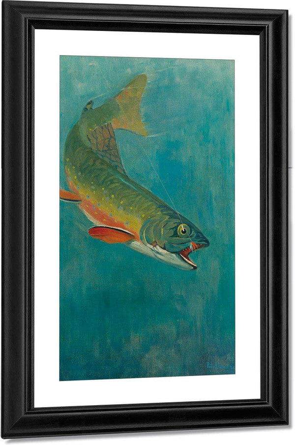 Catching The Bait By Philip R. By Goodwin Fine Art Print