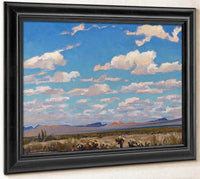 Clouds Of A Summer Afternoon By Maynard Dixon Fine Art Print