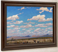 Clouds Of A Summer Afternoon By Maynard Dixon Fine Art Print