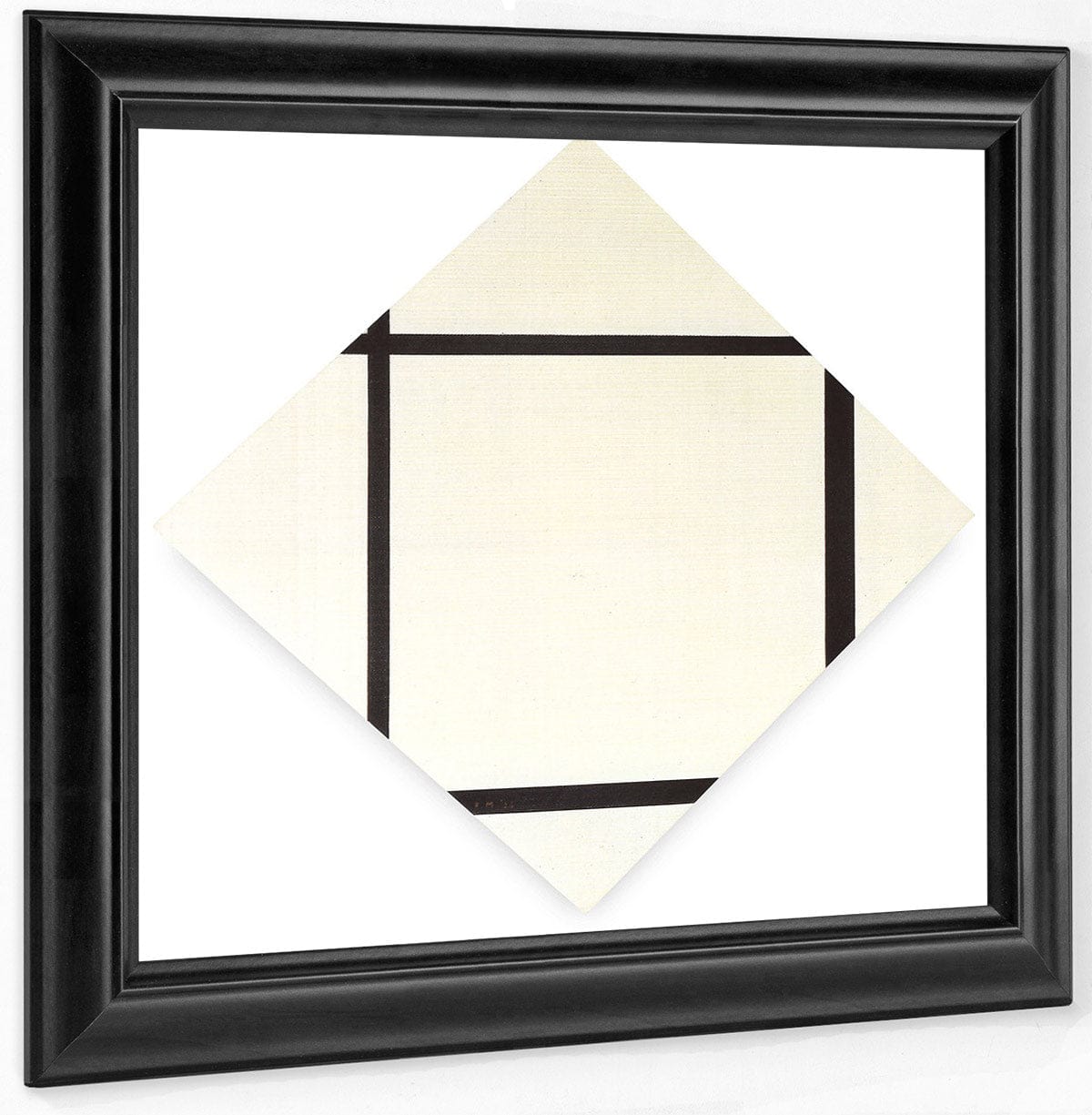 Composition In Black And White Painting I 1926 Oil On Canvas 1137X1118Mm The Museum Of Modern Art New York Min By Piet Mondrian Fine Art Print