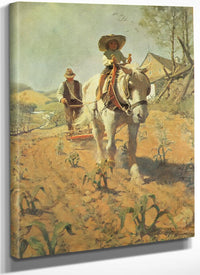 Dobbin (Plowing The Cornfield) By NC Wyeth Fine Art Print