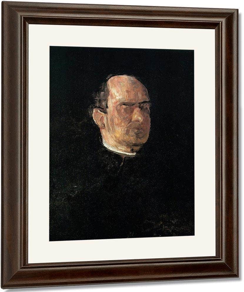Dr Edward Anthony Spitzka By Thomas Eakins Fine Art Print