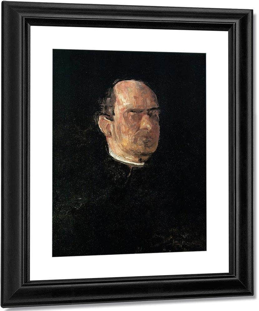 Dr Edward Anthony Spitzka By Thomas Eakins Fine Art Print