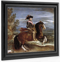 Equestrian Portrait Of Philip Iv By Diego Velazquez Fine Art Print