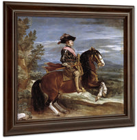 Equestrian Portrait Of Philip Iv By Diego Velazquez Fine Art Print
