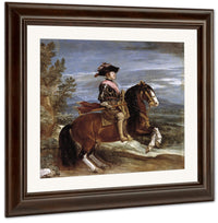 Equestrian Portrait Of Philip Iv By Diego Velazquez Fine Art Print