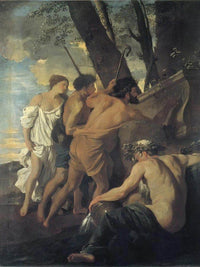 Et In Arcadio Ego (Arcadian Sheperds) I By Nicholas Poussin Fine Art Print