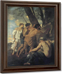 Et In Arcadio Ego (Arcadian Sheperds) I By Nicholas Poussin Fine Art Print
