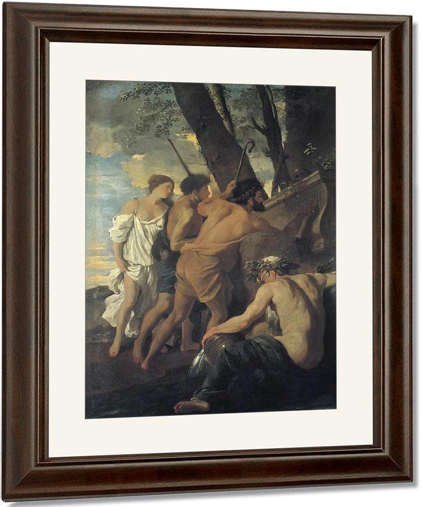 Et In Arcadio Ego (Arcadian Sheperds) I By Nicholas Poussin Fine Art Print