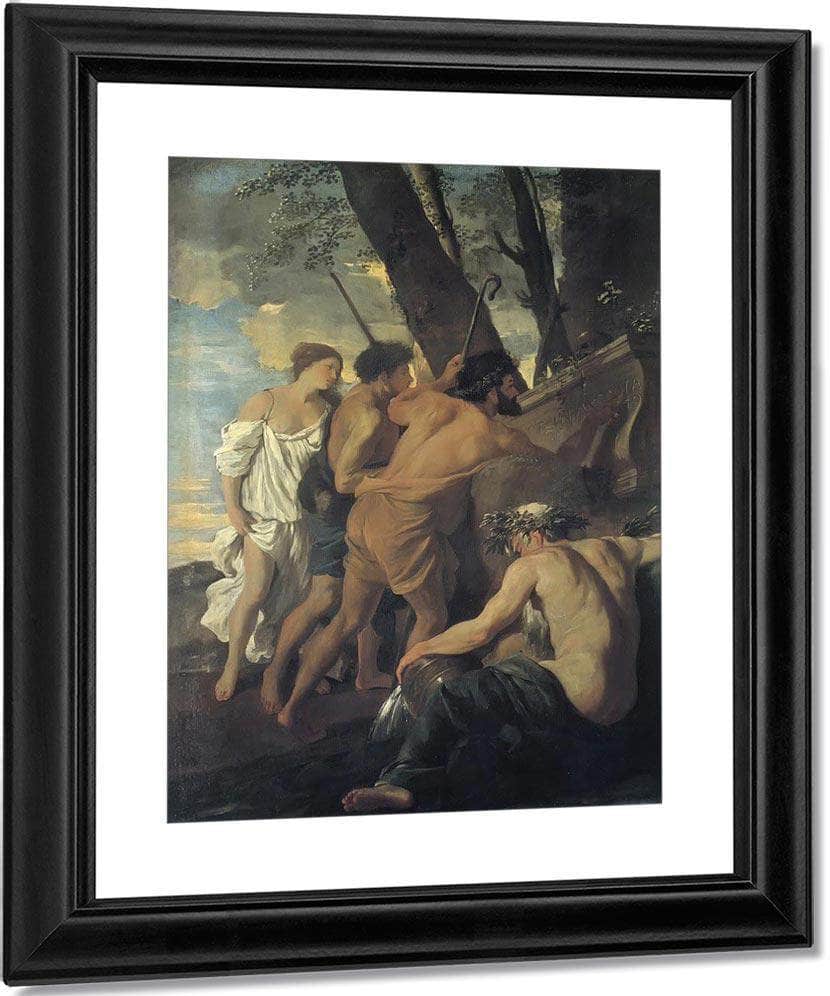 Et In Arcadio Ego (Arcadian Sheperds) I By Nicholas Poussin Fine Art Print