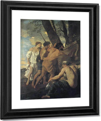 Et In Arcadio Ego (Arcadian Sheperds) I By Nicholas Poussin Fine Art Print
