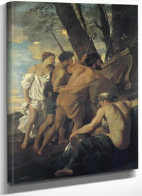 Et In Arcadio Ego (Arcadian Sheperds) I By Nicholas Poussin Fine Art Print