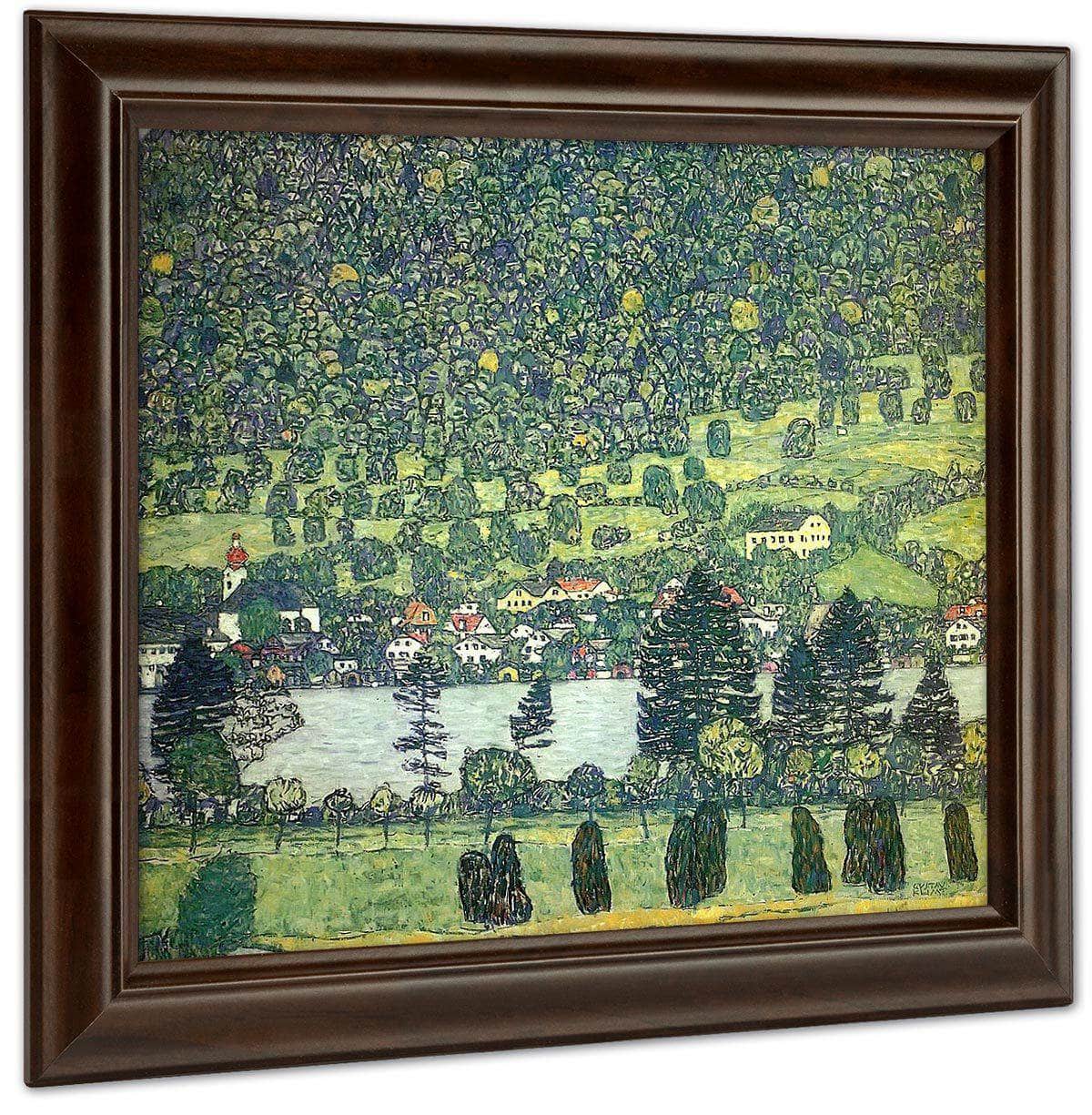 Forest In A Slope Mountain At Unterach On The Attersee, 1917 By Gustav Klimt Fine Art Print