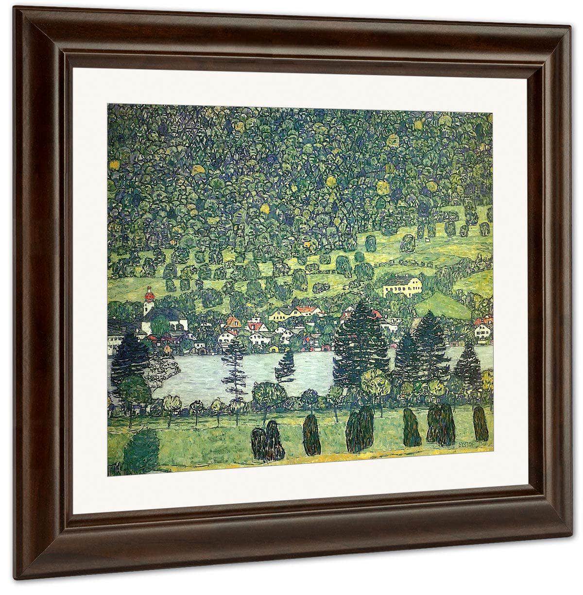 Forest In A Slope Mountain At Unterach On The Attersee, 1917 By Gustav Klimt Fine Art Print