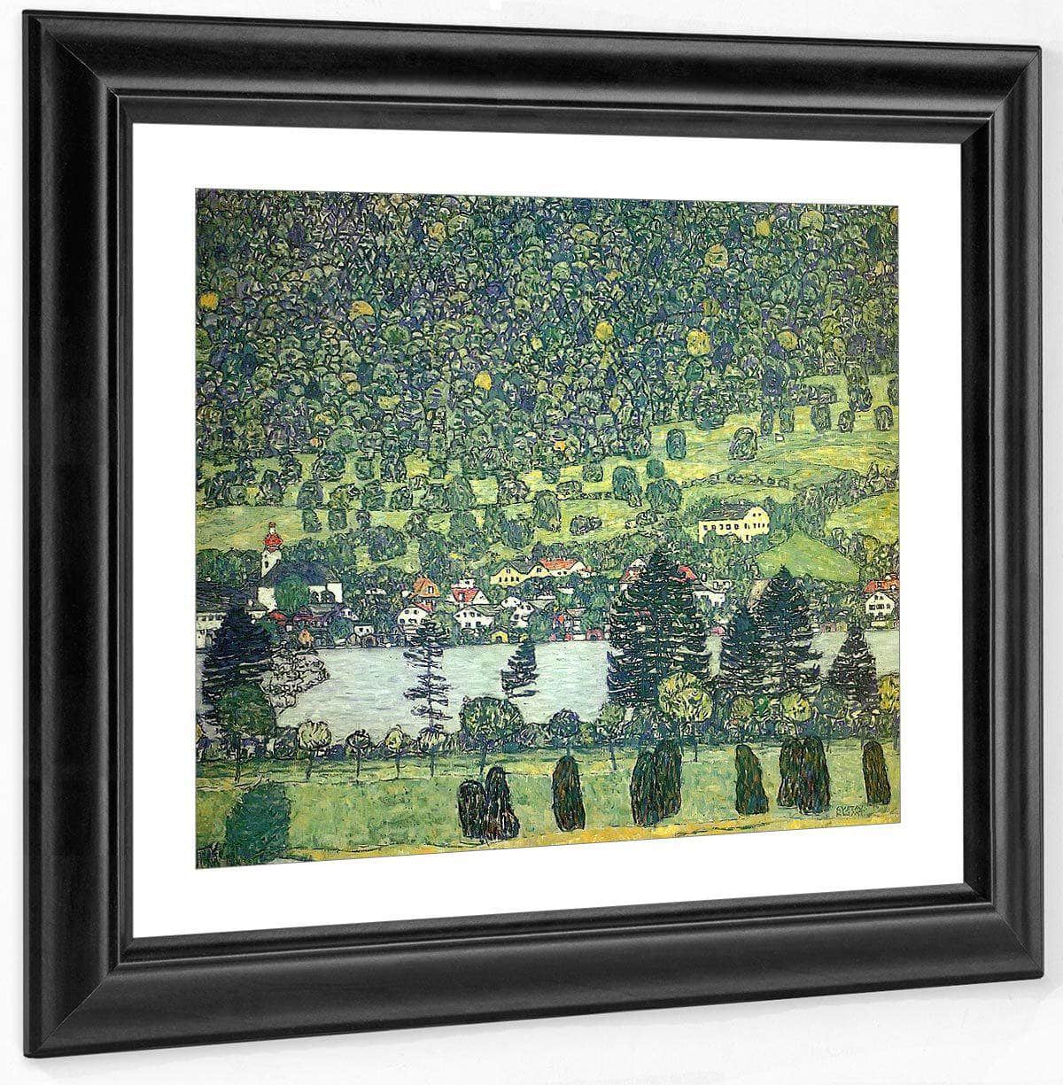 Forest In A Slope Mountain At Unterach On The Attersee, 1917 By Gustav Klimt Fine Art Print