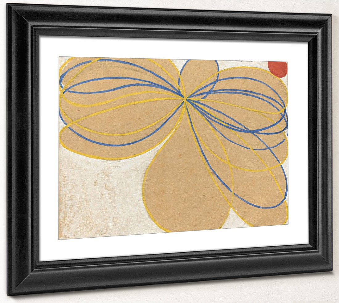 Group V The Seven Pointed Star By Hilma Af Klint Fine Art Print